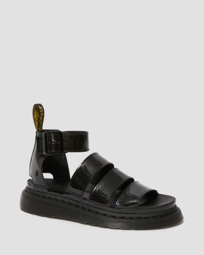 Sandalias Con Tiras Dr Martens Clarissa Ii Patent Cuero Para Mujer DR9986H